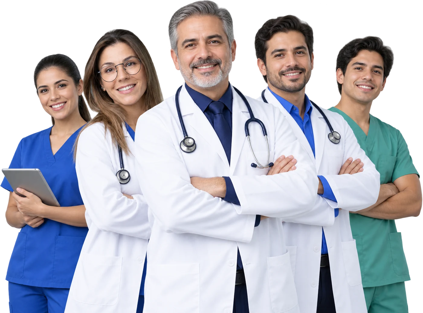 Equipo médico de un hospital